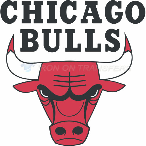 Chicago Bulls Iron-on Stickers (Heat Transfers)NO.933